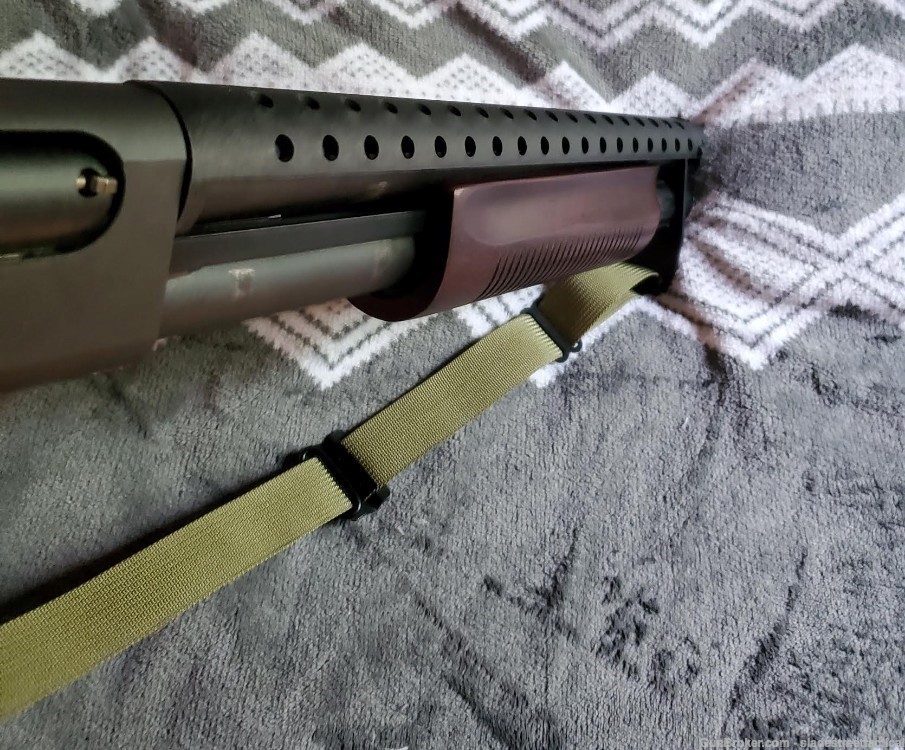 BLUELINE 12 SHOTGUN Heat Shield Shotgun 12 Gauge Tactical USA Made-img-0