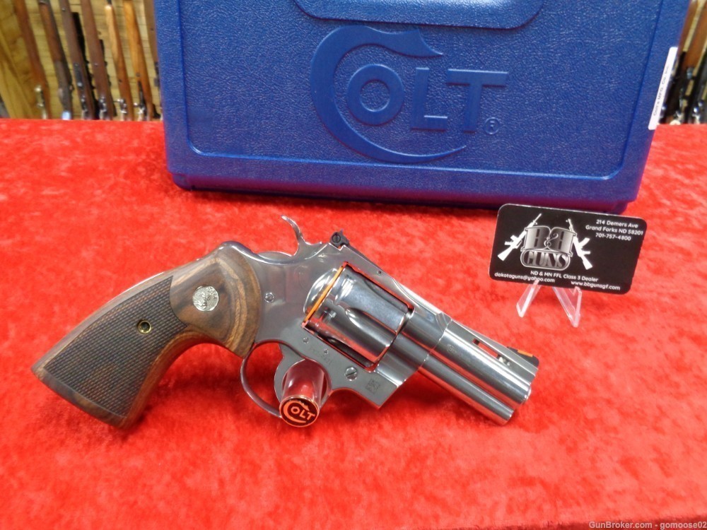 3" COLT PYTHON 357 Magnum Snake Serpent Mag Bright Stainless Steel WE TRADE-img-4