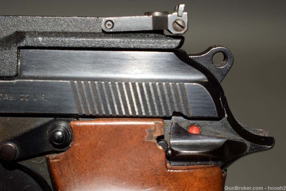 Beretta Model 76W Semi Auto Pistol 22 LR Berben 1980 No Mag-img-10