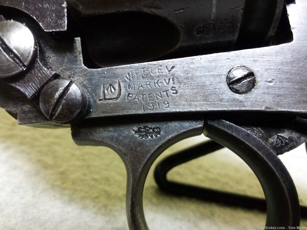 Webley Mark VI Revolver, 45ACP, 6" Barrel, 6 Rounds-img-4