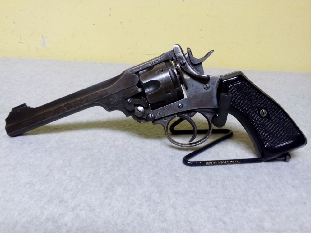 Webley Mark VI Revolver, 45ACP, 6" Barrel, 6 Rounds-img-0