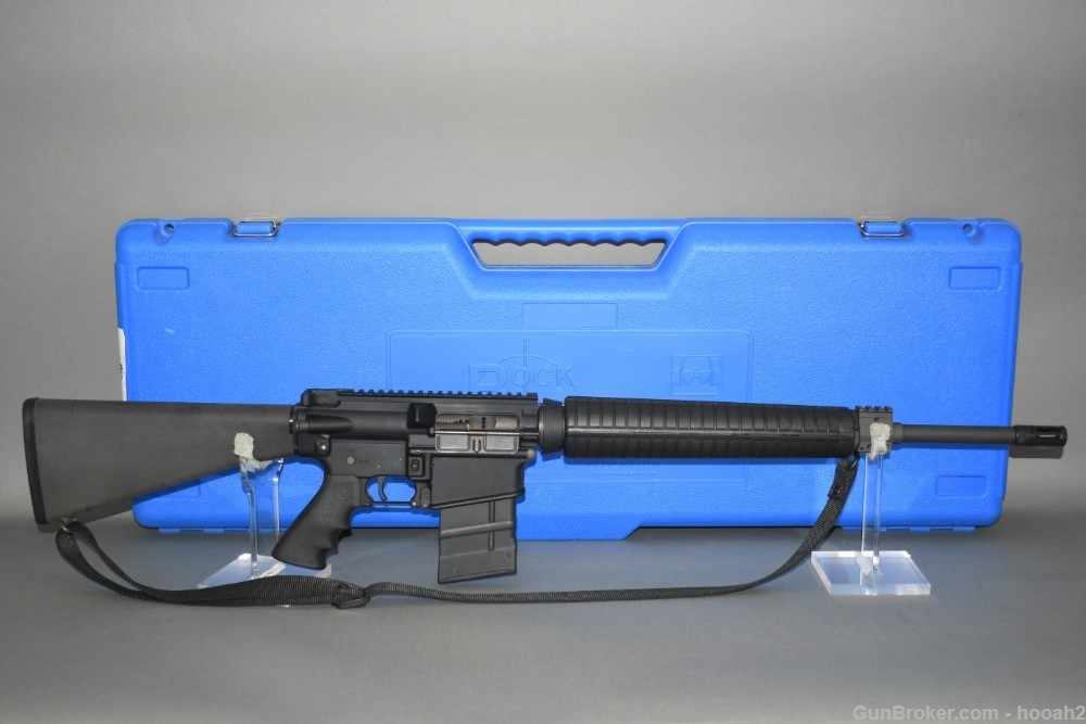 Nice Rock River Arms LAR-8 STD A4 AR-10 Semi Auto Rifle 7.62x NATO W Case-img-0