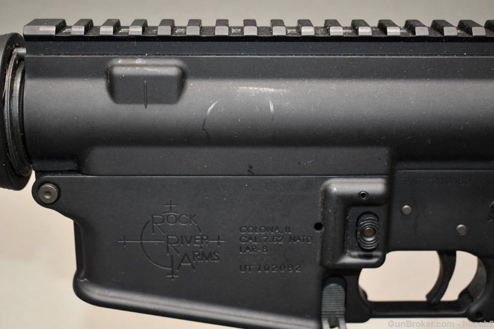 Nice Rock River Arms LAR-8 STD A4 AR-10 Semi Auto Rifle 7.62x NATO W Case-img-14