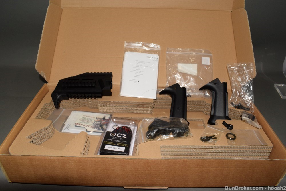 Nice CZ Scorpion EVO 3 S1 9mm Pistol W Upgrades Pakse & Box-img-40