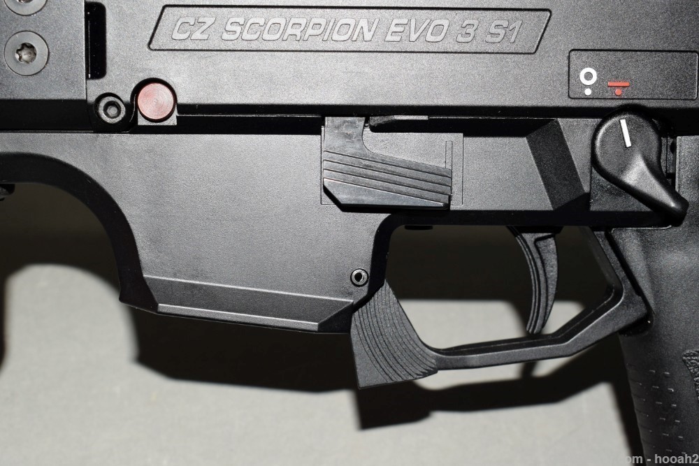 Nice CZ Scorpion EVO 3 S1 9mm Pistol W Upgrades Pakse & Box-img-11