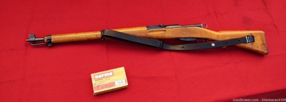 1945 Swiss K31 Straight Pull 7.5x55 with 20 Rounds-img-1
