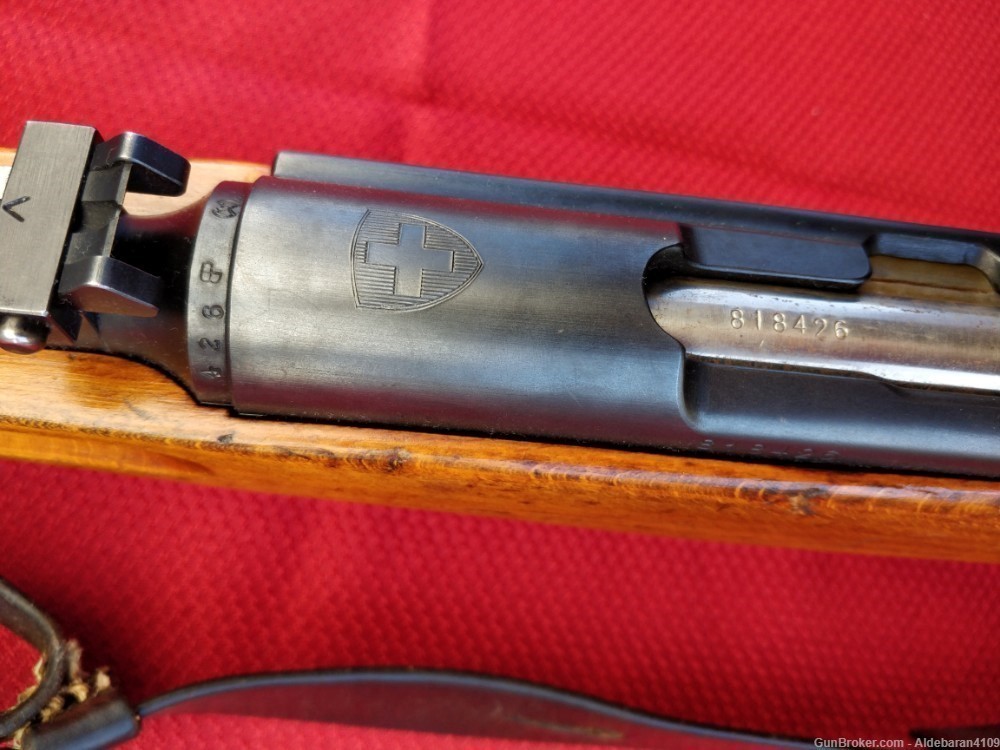 1945 Swiss K31 Straight Pull 7.5x55 with 20 Rounds-img-16