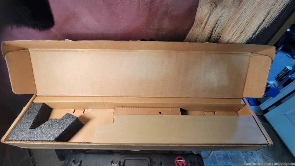 Gun storage shipping box for AR15 up to 20" barrel Ship safely ar 15 rifle -img-0