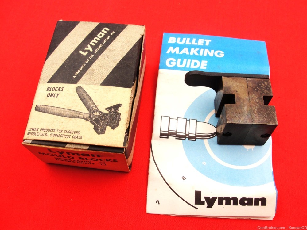 Lyman 452490 45 255 gr DC GC bullet mould blocks-img-0