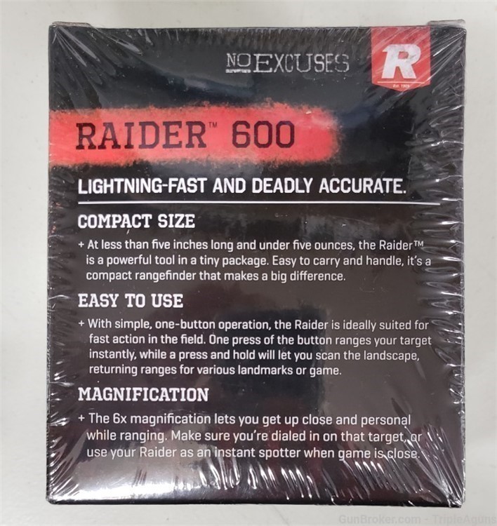 Redfield Raider 600 digital laser range finder black 117859-img-1
