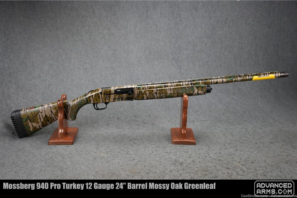 Mossberg 940 Pro Turkey 12 Gauge 24” Barrel Mossy Oak Greenleaf-img-0