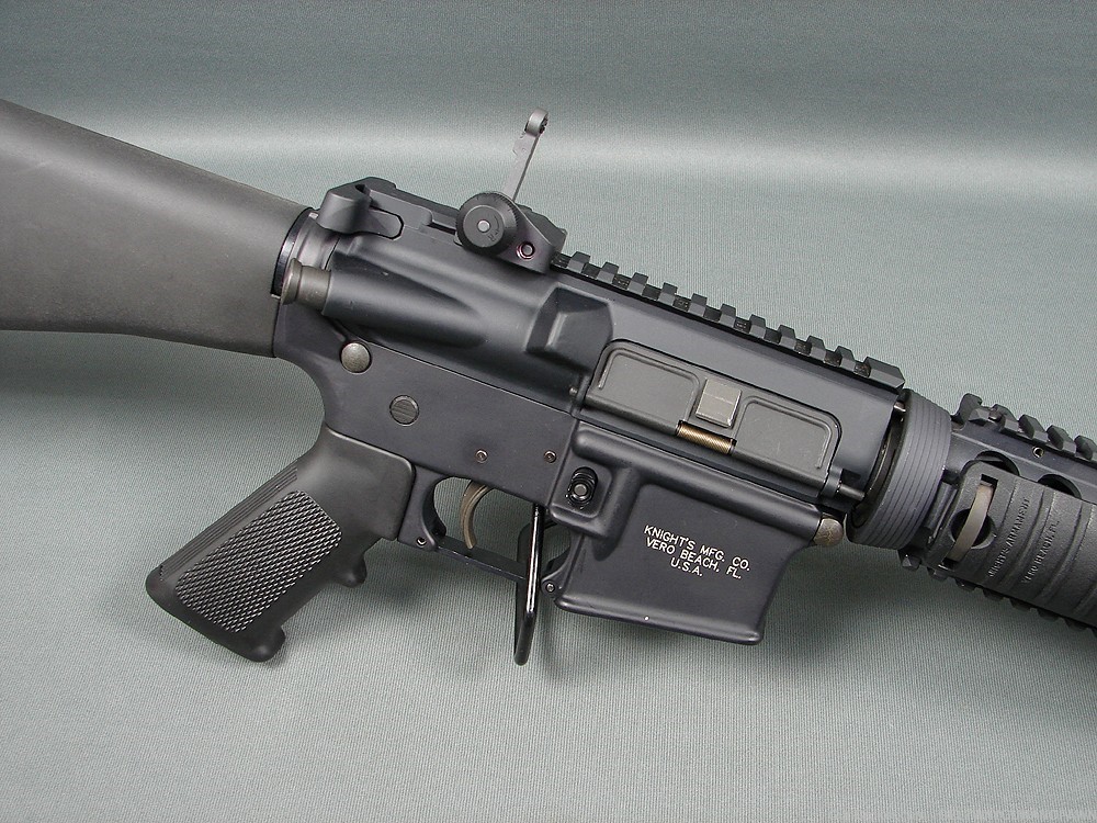 KMC Knights Mfg Co Knights Armament SR-15 M4 Stoner Rifle 5.56mm w/A2 Stock-img-2