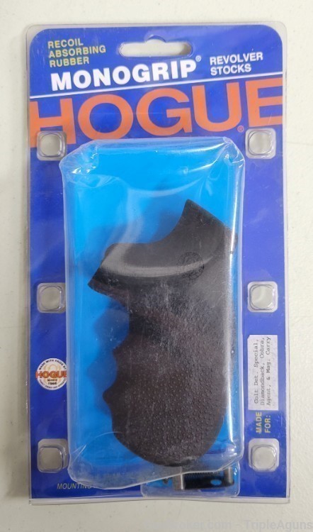 Hogue Colt Detective Special Diamondback Cobra rubber grips 48000-img-0