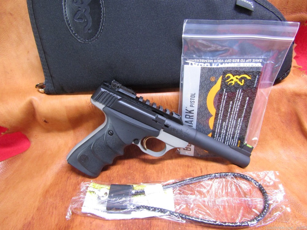 Browning Buck Mark Plus Practical URX 22 LR Semi Auto Pistol 051530490 -img-0