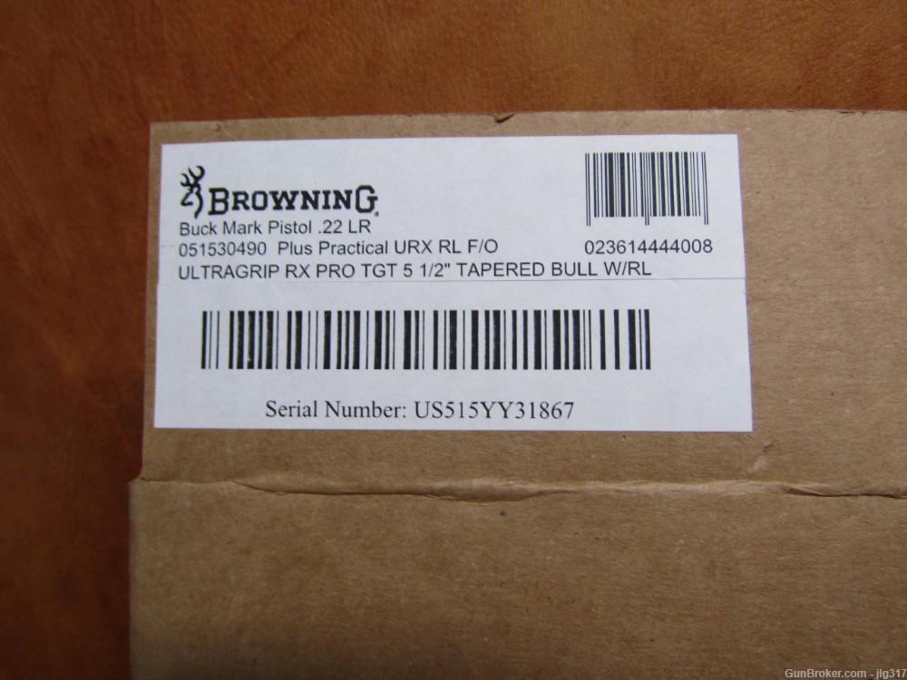Browning Buck Mark Plus Practical URX 22 LR Semi Auto Pistol 051530490 -img-13