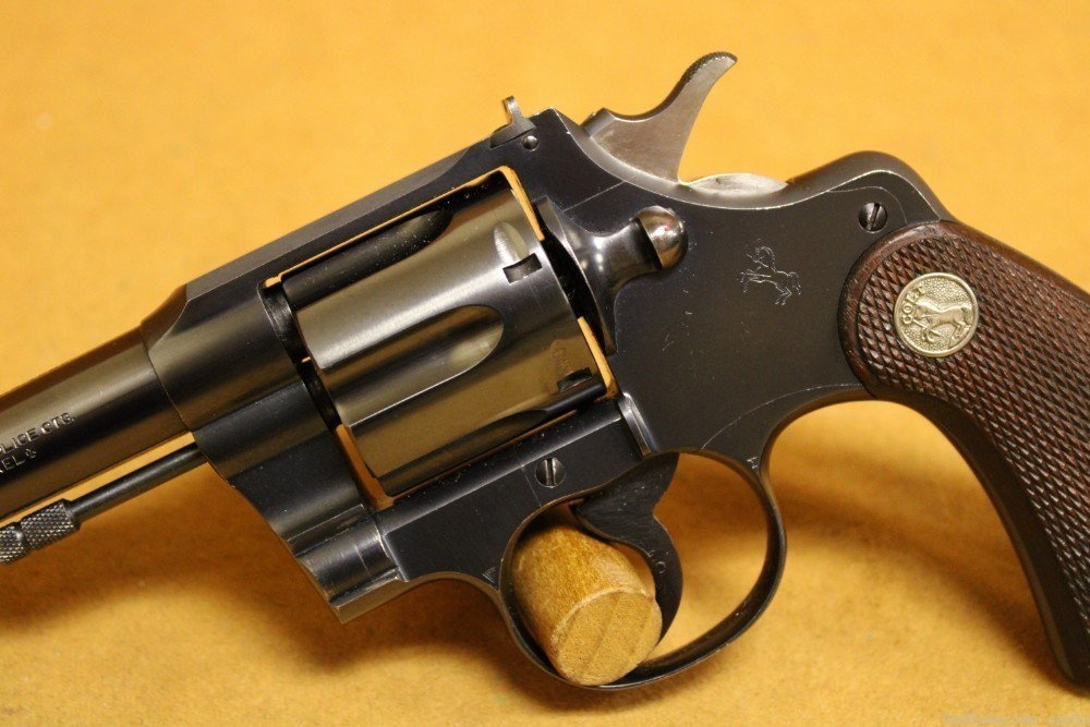 Colt HEAVY BARREL Officer's Model Target (32 cal Police CTG, 6-inch) 1939-img-2
