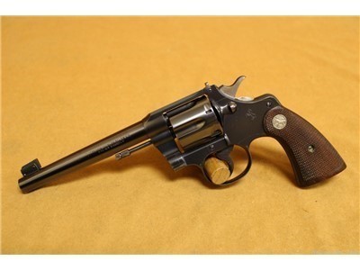Colt HEAVY BARREL Officer's Model Target (32 cal Police CTG, 6-inch) 1939