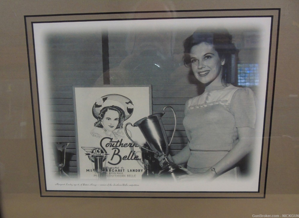 Vintage photo of Margert Landry Winner of Miss Southern Bell-img-1