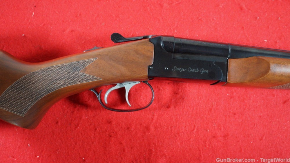 STOEGER COACH GUN .410 SXS SHOTGUN 20" BLUED (STI31410)-img-6