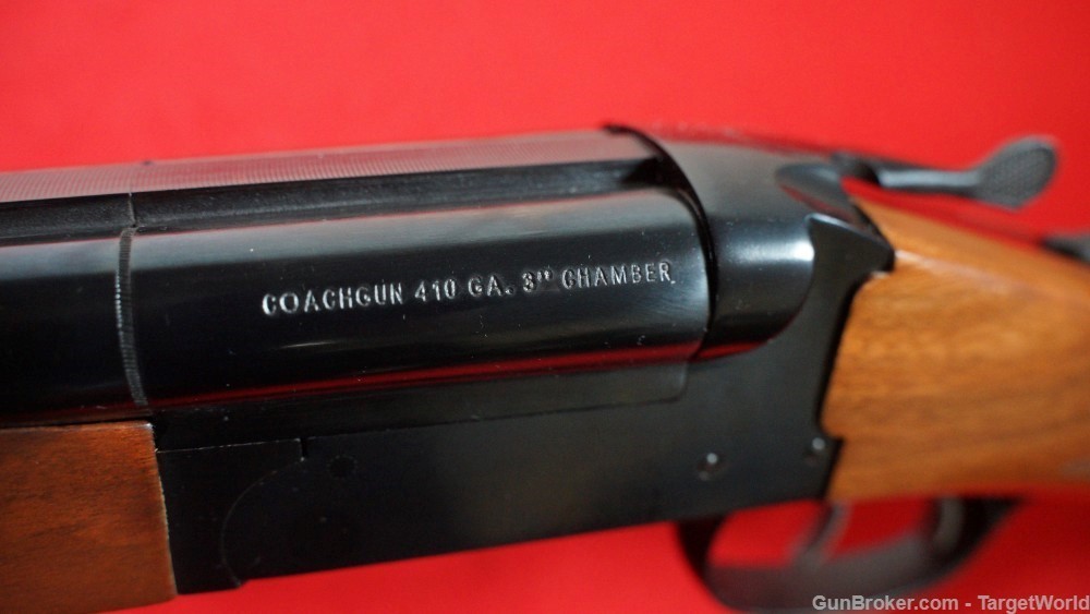 STOEGER COACH GUN .410 SXS SHOTGUN 20" BLUED (STI31410)-img-19