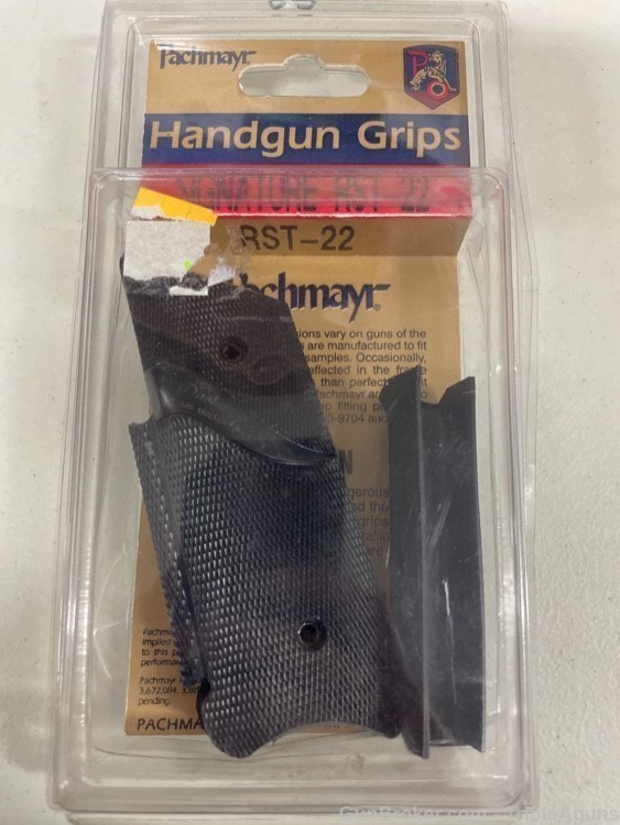 Pachmayr Signature Ruger MKII rubber wraparound grips RST-22-img-0