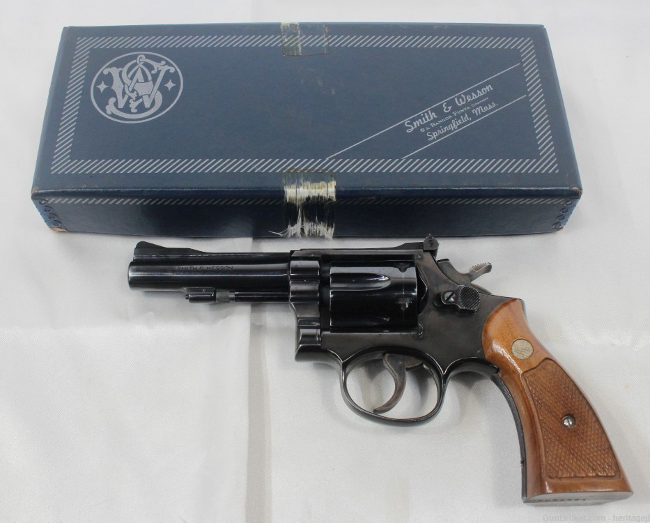 Smith & Wesson 18-3 Pinned 4" Barrel Revolver .22LR CTG W/BOX H13417-img-0