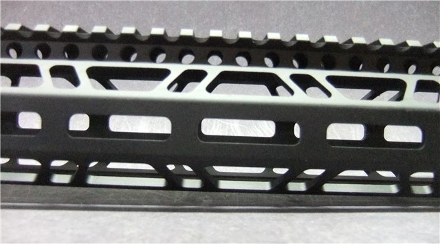 17" AR10 Clamp High Profile MLOK M-LOCK Free Float Handguard Rail .308 7.62-img-1
