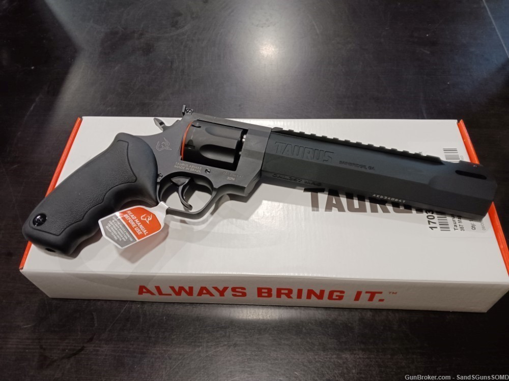 RAGING HUNTER TAURUS 357 Magnum 8.5" 7 shot Double Action Revolver NEW-img-4