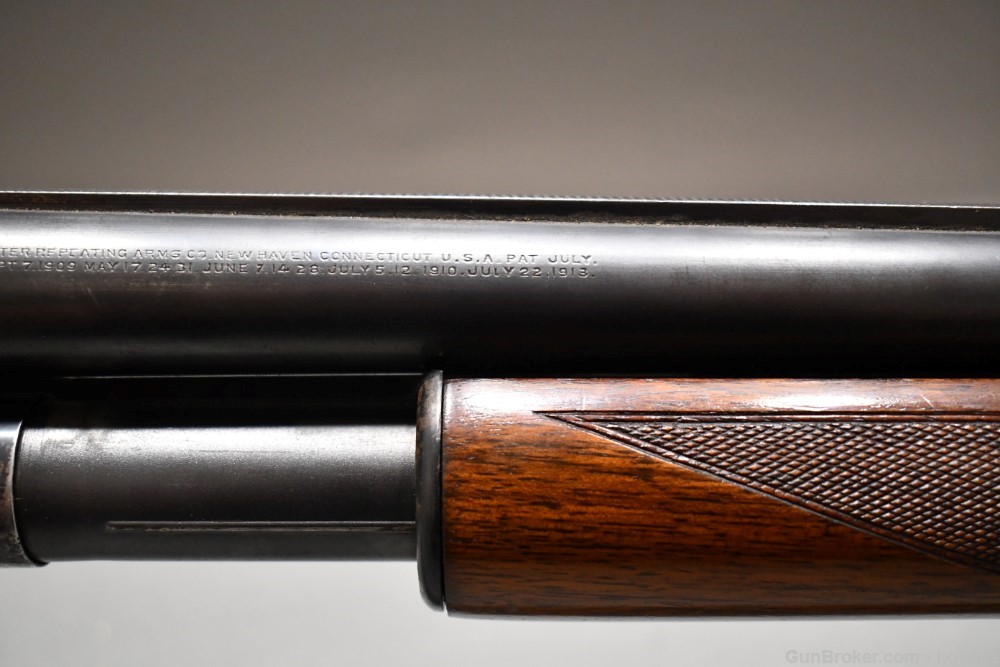 Winchester Model 12 Tournament STYLE Pump Shotgun 2 3/4" 12 G 1921 READ-img-7