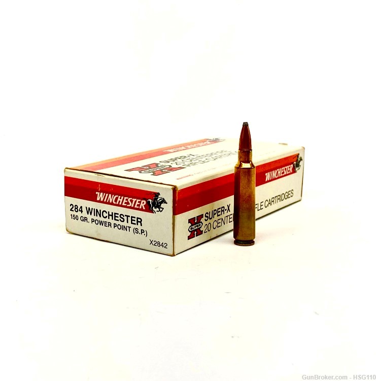 284 Winchester 150gr Power Point (20 Rounds)-img-1