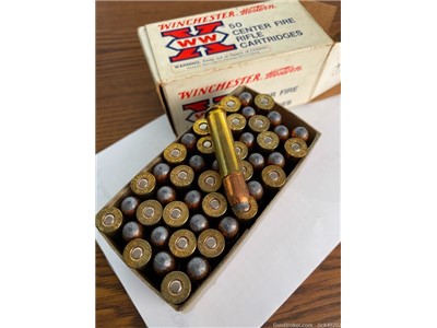 50 Rounds of Factory Loaded - Winchester Western 351 Win SLR 180gr ammo