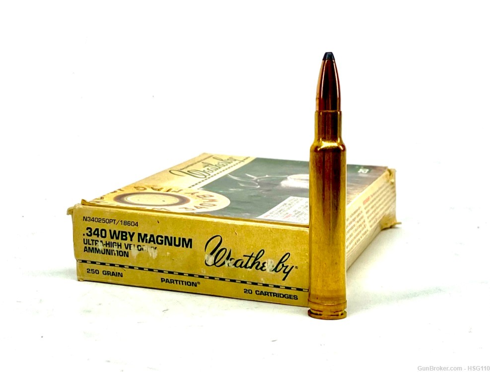 340 Weatherby 250gr Partition (20 Rounds) -img-1