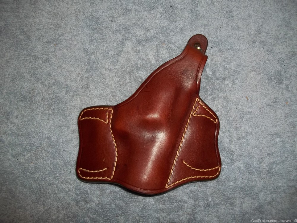 RUGER Speed Security Service Six NOS Bucheimer R/H OWB Leather Holster -img-6