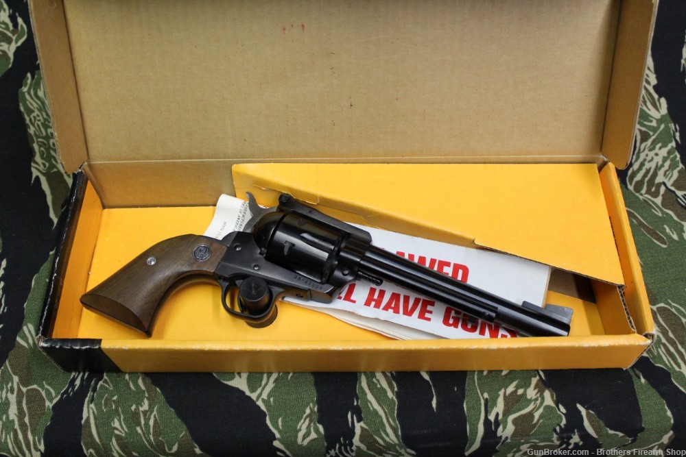 Ruger New Blackhawk 6.5" 357 Magnum Blued, Original box and Paperwork-img-8
