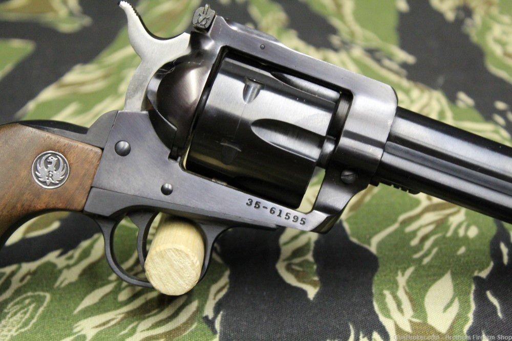 Ruger New Blackhawk 6.5" 357 Magnum Blued, Original box and Paperwork-img-4