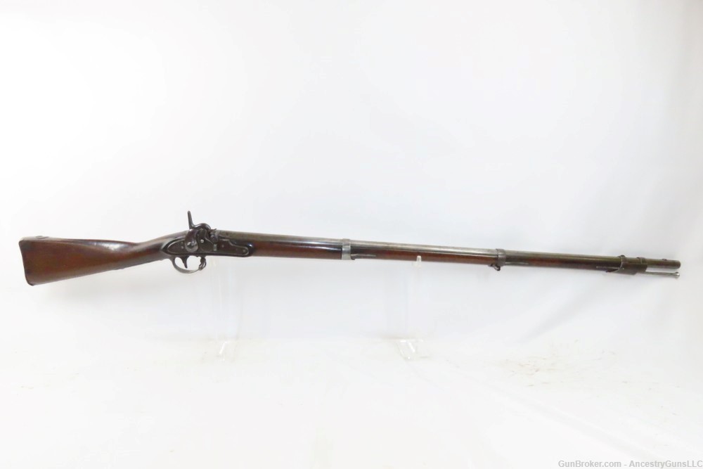Antique U.S. REMINGTON/FRANKFORD Arsenal M1816 MAYNARD Conversion w/BAYONET-img-1