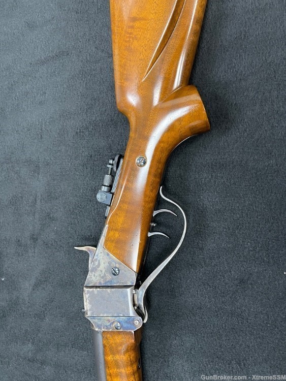 Rare Custom 74 Sharps Rifle 38-55 -img-5