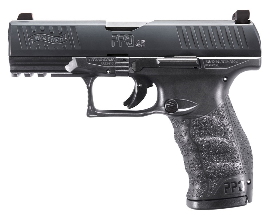 Walther Arms PPQ M2 45 ACP Pistol 4.25 Black 2807076TNS-img-0