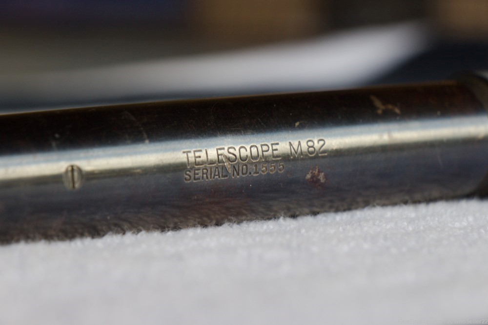 WWII Rare Wollensak Telescope M82 Serial No. 1555-img-1