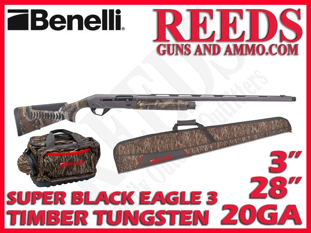 Benelli Super Black Eagle 3 Timber Tungsten 20Ga 3in 28in 11243-img-0