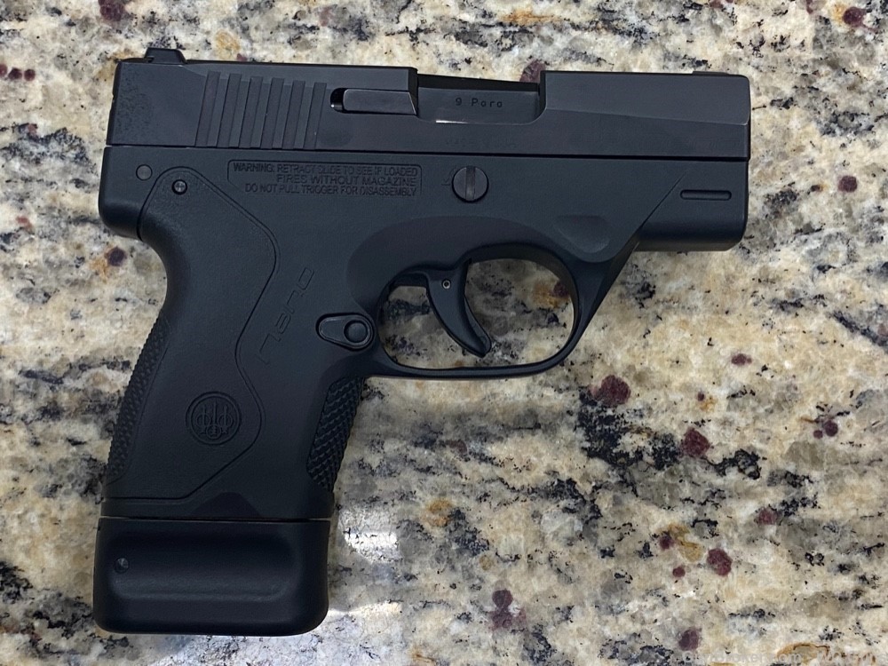 USED Beretta Nano 9mm Concealed Carry Semi Auto Pistol-img-8