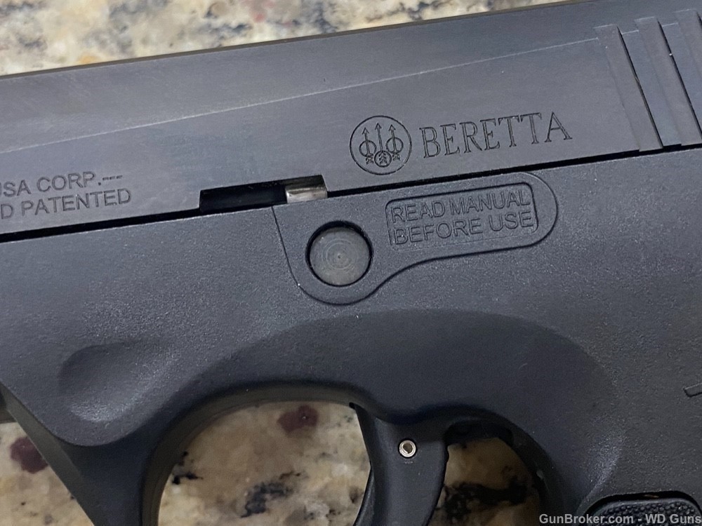 USED Beretta Nano 9mm Concealed Carry Semi Auto Pistol-img-3