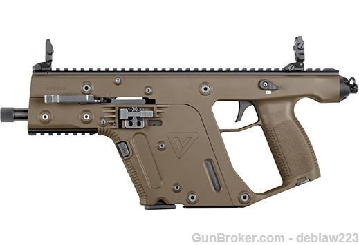 Kriss Vector SDP G2 Pistol 10mm FDE Layaway Option KV10PFD20-img-1
