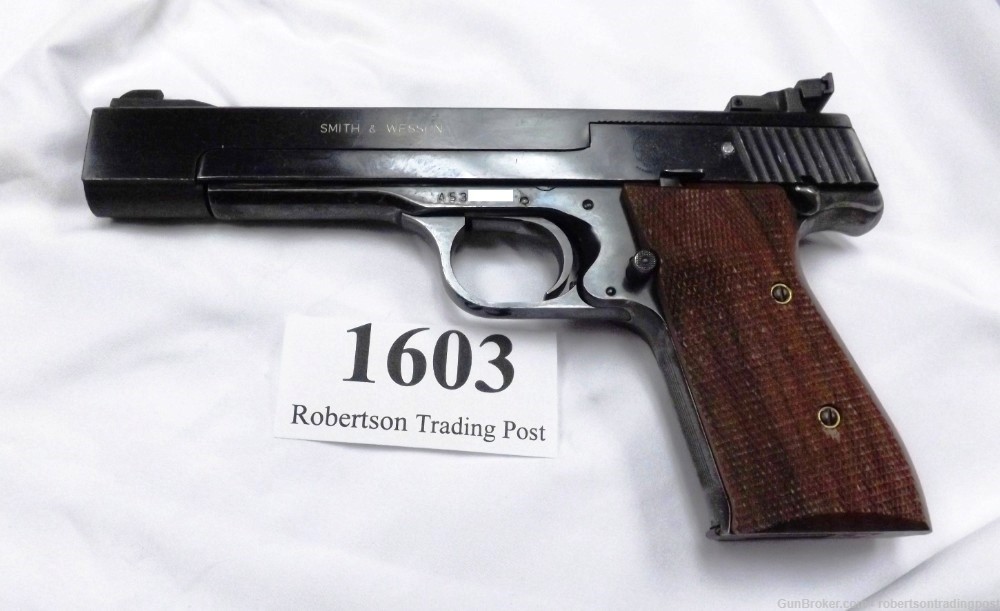 Smith & Wesson .22 LR Model 41 Target Pistol 5 1/2” Blue VG 1979 S&W CA OK-img-0