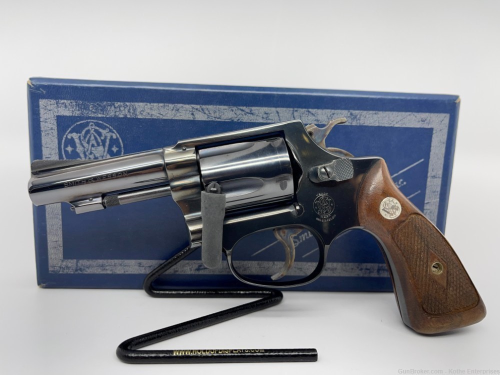 Smith & Wesson Model 36 Revolver 3" 1966 38 S&W Excellent!-img-0