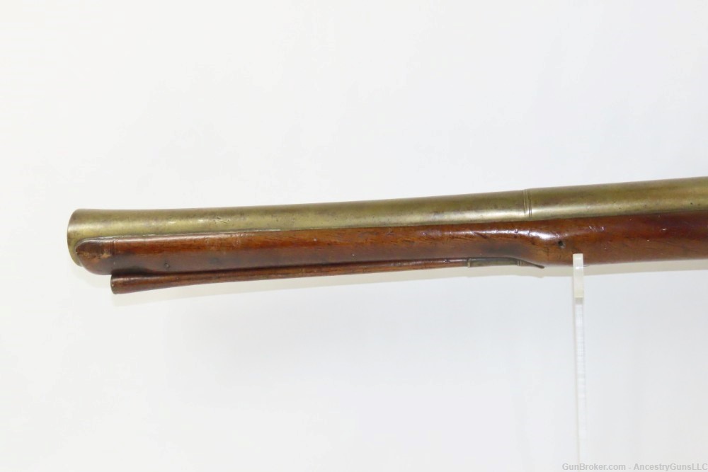 THOMAS GIBSON FLINTLOCK BLUNDERBUSS Brass Barreled LONDON Proofs Antique-img-17