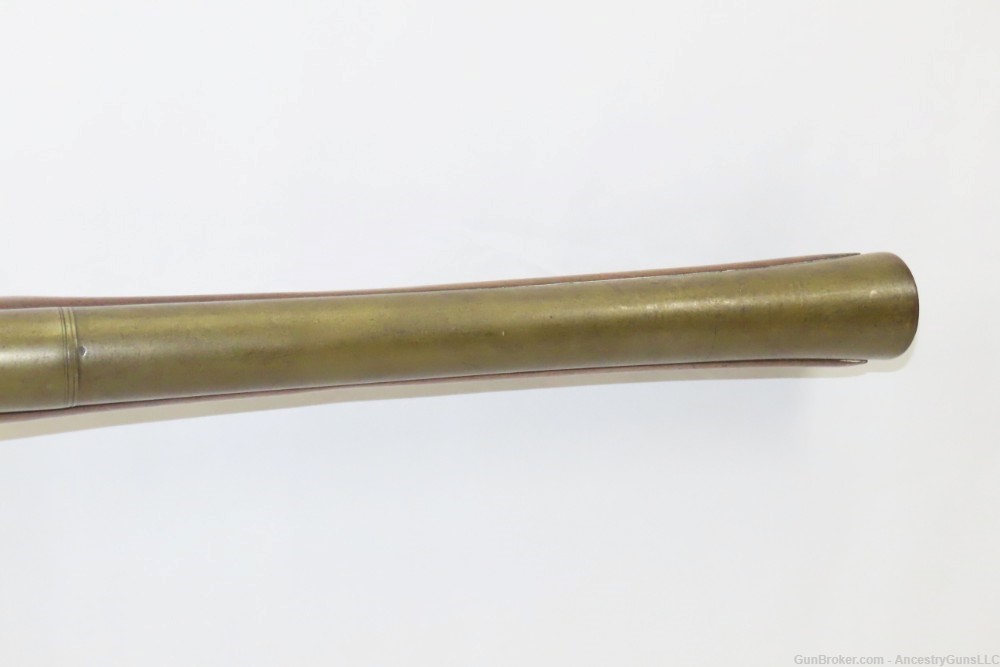 THOMAS GIBSON FLINTLOCK BLUNDERBUSS Brass Barreled LONDON Proofs Antique-img-13
