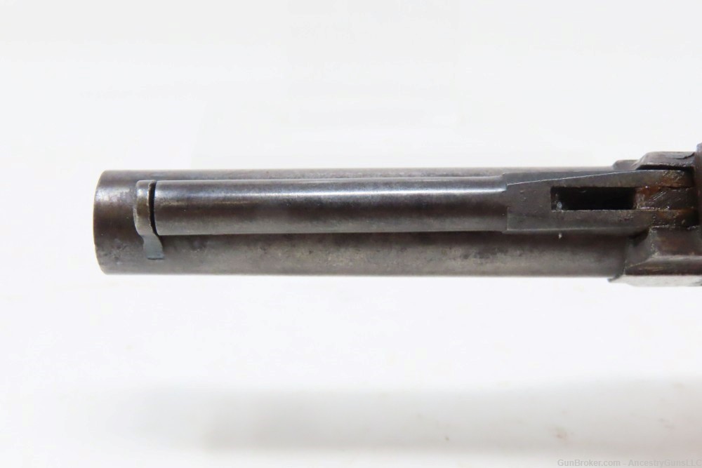 Late 1860s VERY RARE Antique JAMES WARNER .30 RF Cartridge POCKET Revolver -img-12
