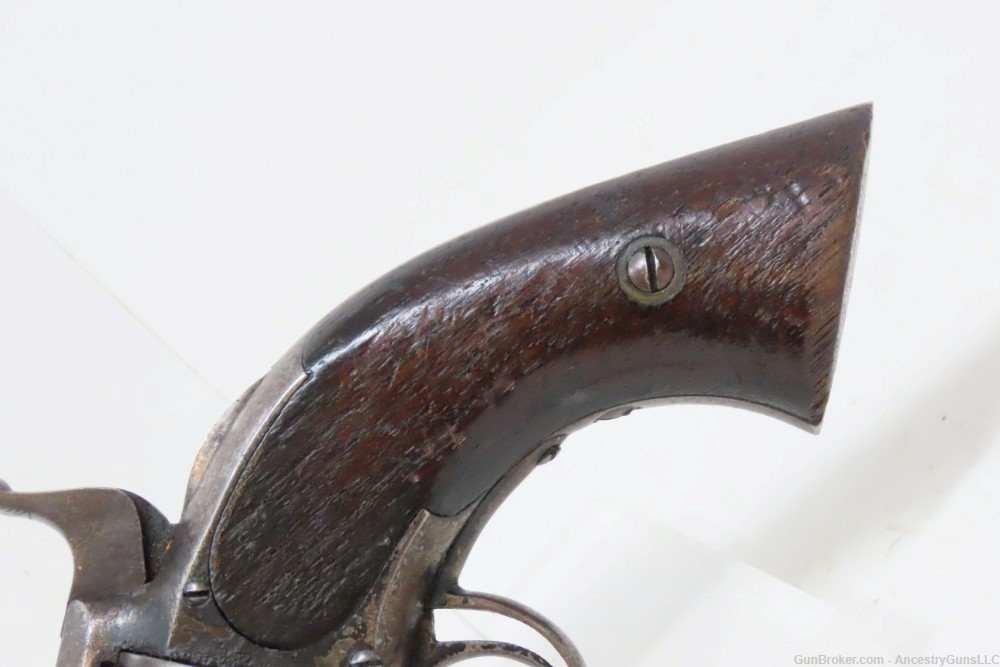 Late 1860s VERY RARE Antique JAMES WARNER .30 RF Cartridge POCKET Revolver -img-14