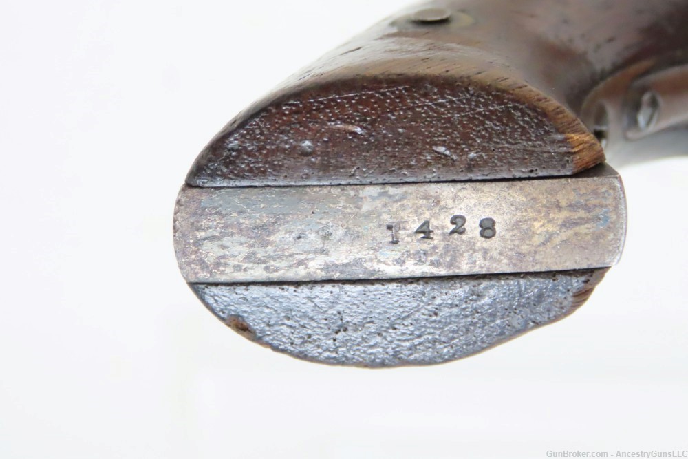 Late 1860s VERY RARE Antique JAMES WARNER .30 RF Cartridge POCKET Revolver -img-10